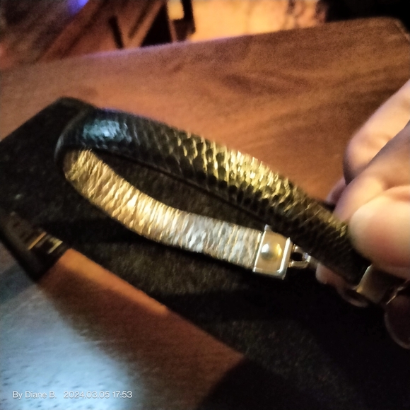 Reiss Leather Bracelet - Picture 2 of 2